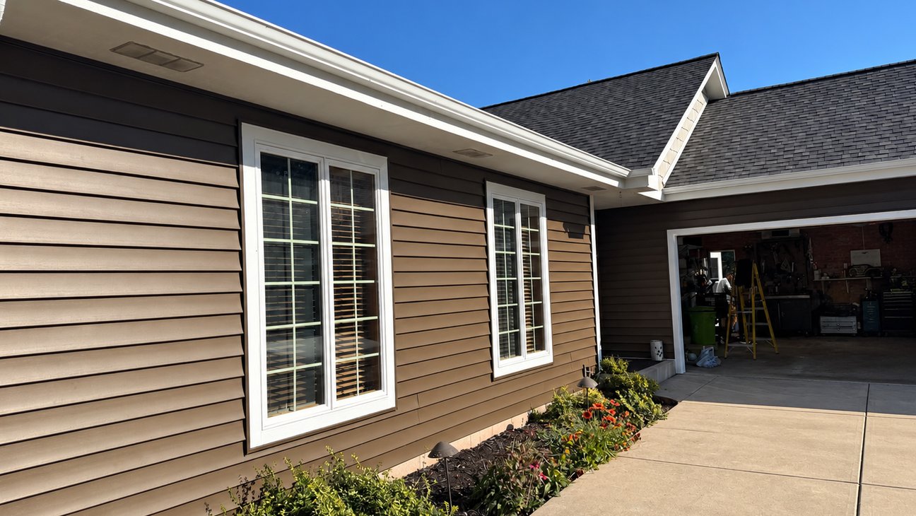 image-1 Vinyl siding on a home